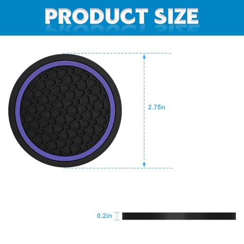 Non-Slip Automotive Cup Coasters for RV, SUV, Truck - Waterproof & Dustproof Car Interior Decor
| Universal Car Cup Hol