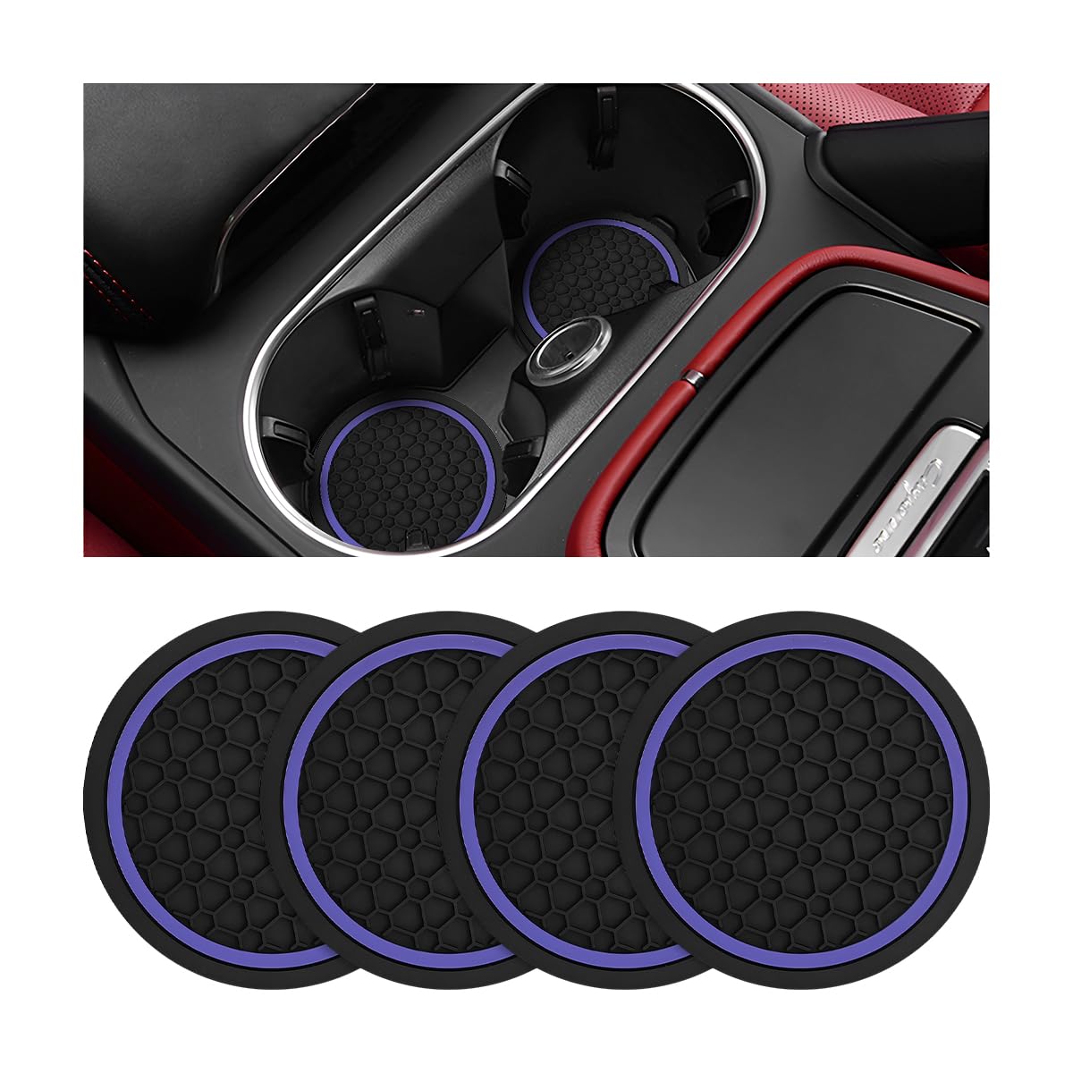 Non-Slip Automotive Cup Coasters for RV, SUV, Truck - Waterproof & Dustproof Car Interior Decor
| Universal Car Cup Hol