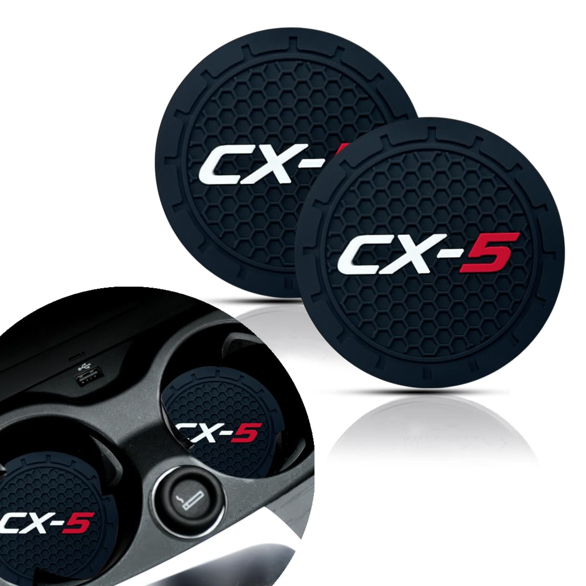  Mazda CX5 Car Cup Holder Coasters 2PCS |75 Inch Coasters for Vehicle Accessories
| Mazda CX5 2PCS |75 Inch Car Coasters
