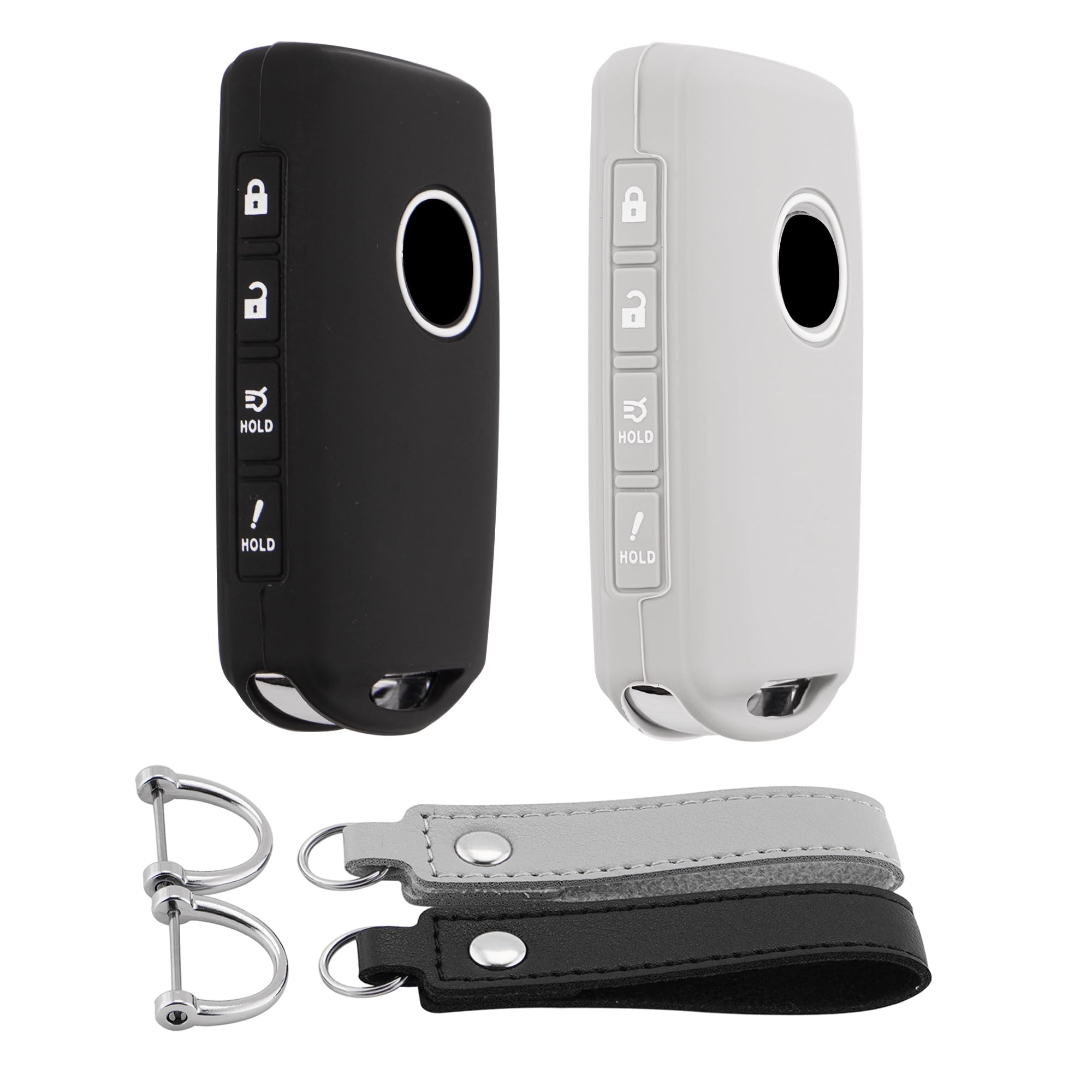 Silicone Key Fob Cover for 2025-2019 Mazda CX-5 CX-30 CX-50 CX70 CX90 3 6 CX-9 with Keychain
| Protective Mazda Mazda C